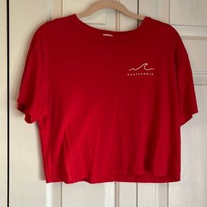 size small cotton crop top